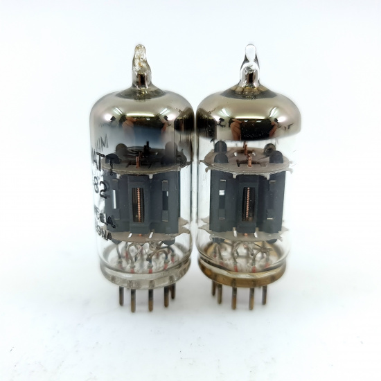 2 X ECC82 MINIWATT TUBE. 1960s...