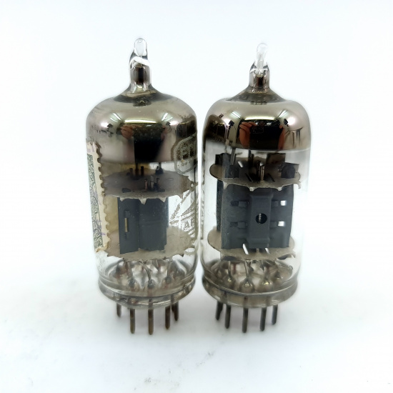 2 X ECC81 MARCONI TUBE. 1960s PROD....
