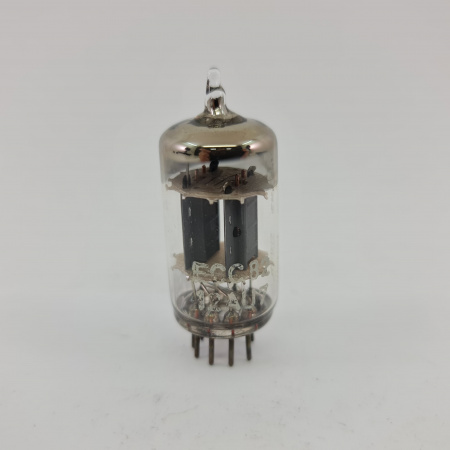 1 X ECC82 MARCONI TUBE. 1960s PROD. COPPER RODS. 43. CB397