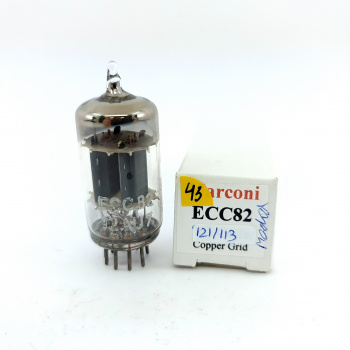 1 X ECC82 MARCONI TUBE....