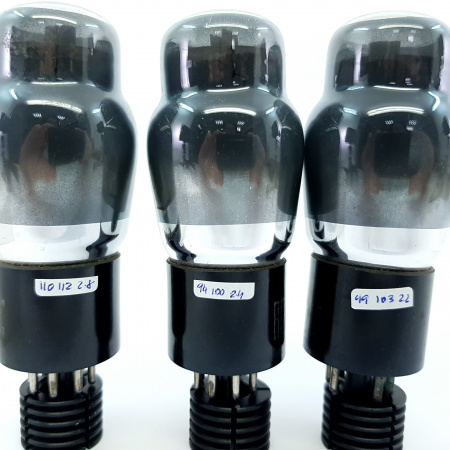 3 X 6F6G RCA TUBE. USED. 1950s. 110/94/99%. RCB44