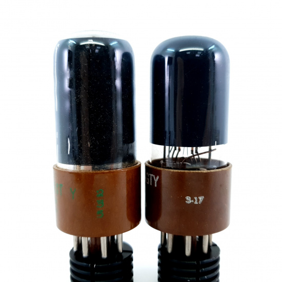 2 X JAN CHS 6V6GTY TUBE. 1950s PROD....