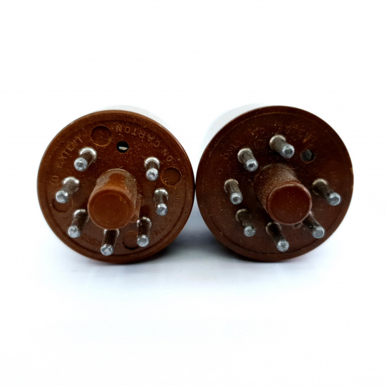 2 X JAN CHS 6V6GTY TUBE. 1950s PROD....