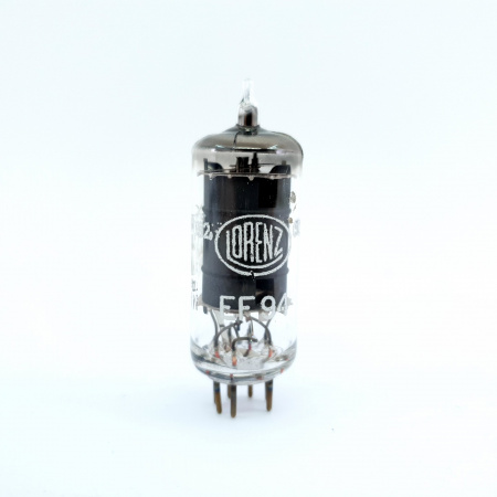 1 X EF94 LORENZ TUBE. 1960s RADIOTECHNIQUE PROD. 54. CB397