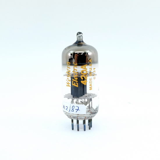 1 X 420A WESTERN ELECTRIC TUBE. 1960s...