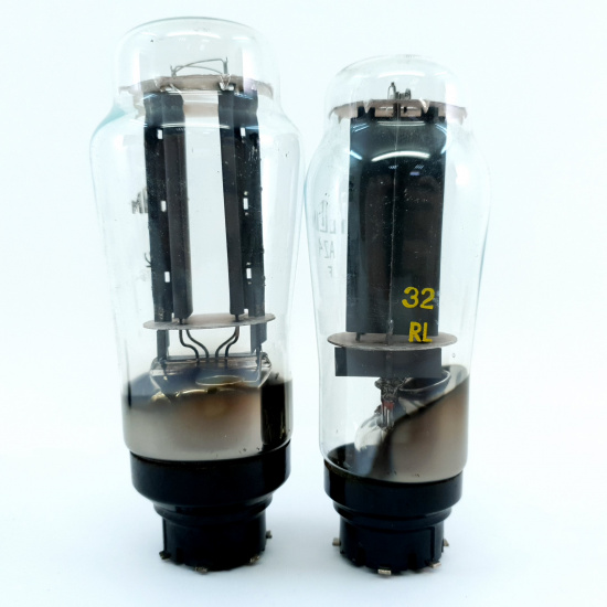 2 X AZ4 TELAM TUBE. 1960s PROD. BLACK...