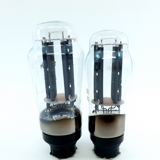 2 X AZ4 TELAM TUBE. 1960s PROD. BLACK...