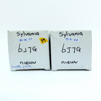 2 X 6J7G SYLVANIA TUBE.... 2