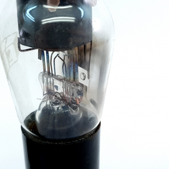 2 X 6J7G CEI TUBE. 1960s PROD. BLACK...