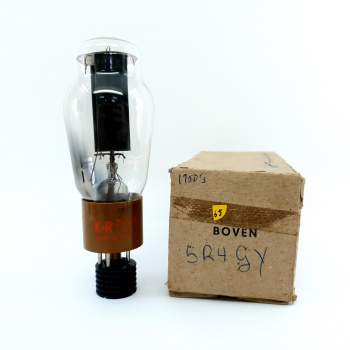 1 X 5R4GY KENRAD TUBE....