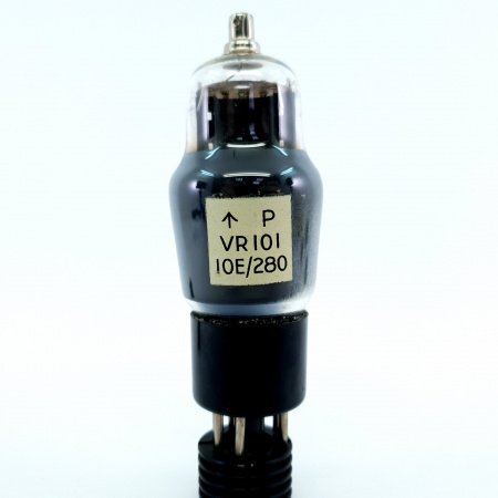 1 X VR101 TUBE. 1960s MULLARD PROD. BLACK PLATES. 68. CB397
