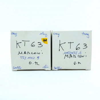 2 X KT63 MARCONI TUBE.... 2