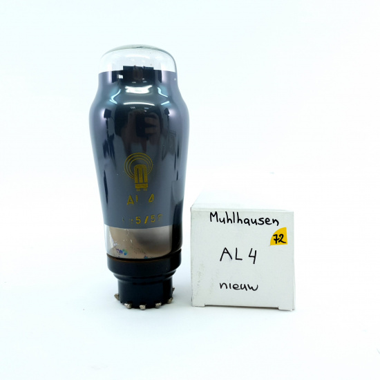 1 X AL4 MUHLHAUSEN TUBE. 1950s PROD. 72. CB397