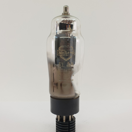 1 X EL38 MULLARD TUBE. 1960s PROD. DUAL RECTANGULAR GETTER. 74. CB397