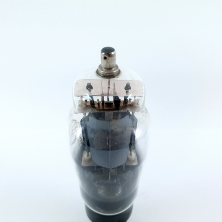 1 X EL38 MULLARD TUBE. 1960s PROD. DUAL RECTANGULAR GETTER. 74. CB397