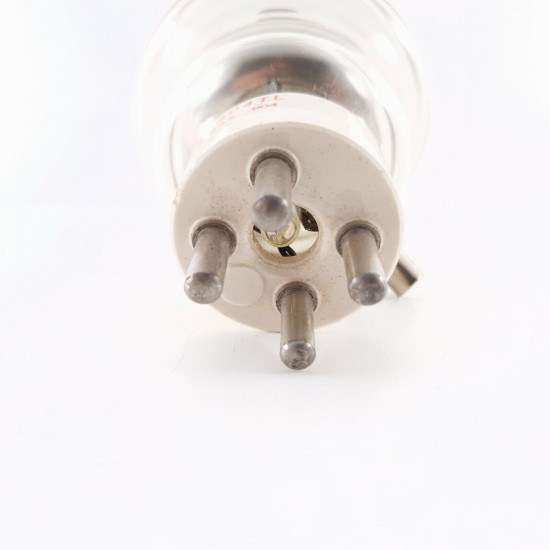 1 X JAN CIM 304TL / VT129 EIMAC TUBE. RED LOGO. MODERN PLATES. 1960s. NOS 1  ENA