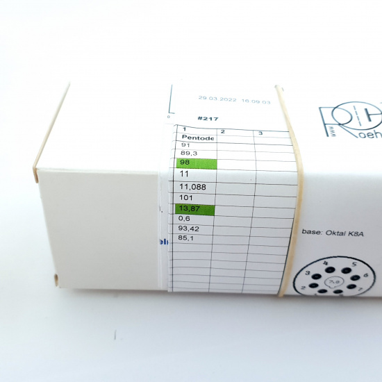 1 X EL38 PHILIPS TUBE. 1960s MULLARD...