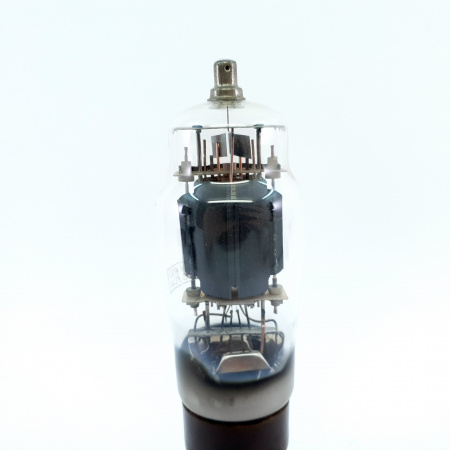 1 X EL38 / CV450 TUBE. 1960s MULLARD PROD. DUAL GETTER. COPPER RODS. 77. CB397