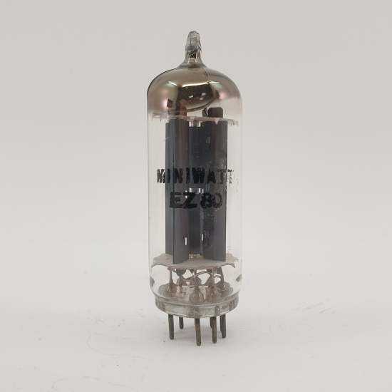 1 X EZ80 MINIWATT TUBE. 1950s PROD....