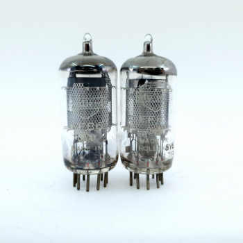 2 X EF86 MULLARD TUBE....