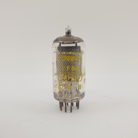 1 X EF86 MINIWATT-DARIO TUBE. 1960s...