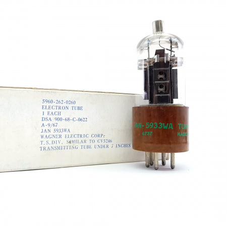 1 X JAN 5933WA TUNG-SOL TUBE. NOS /NIB. RC160