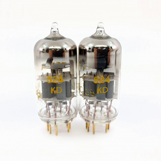 2 X E88CC TESLA TUBE. 1960s PROD....