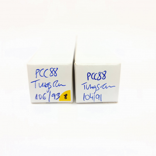 2 X PCC88 TUNGSRAM TUBE. 1960s PROD....