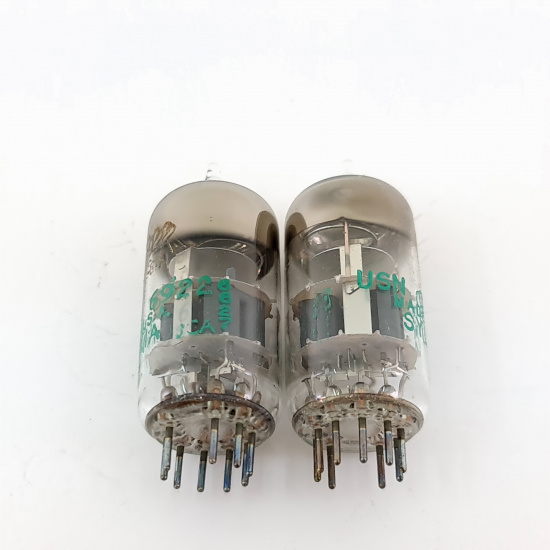 2 X USN CHS 6922 SYLVANIA TUBE. 1960s...