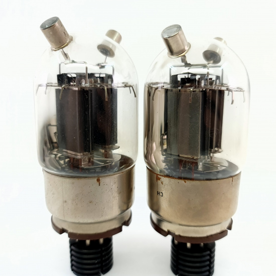 2 X 815 RCA TUBE. 1950s PROD. BLACK...
