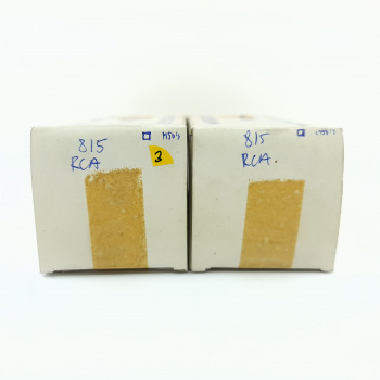2 X 815 RCA TUBE. 1950s... 2