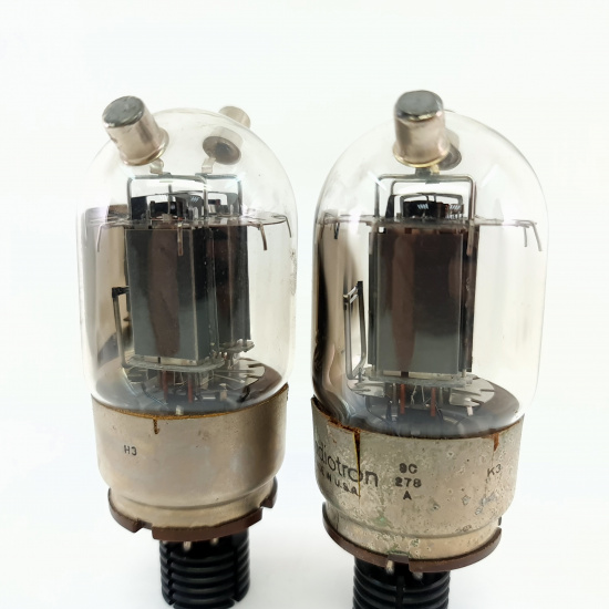 2 X 815 RCA TUBE. 1950s PROD. BLACK...