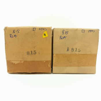 2 X 815 RCA TUBE. 1950s... 2