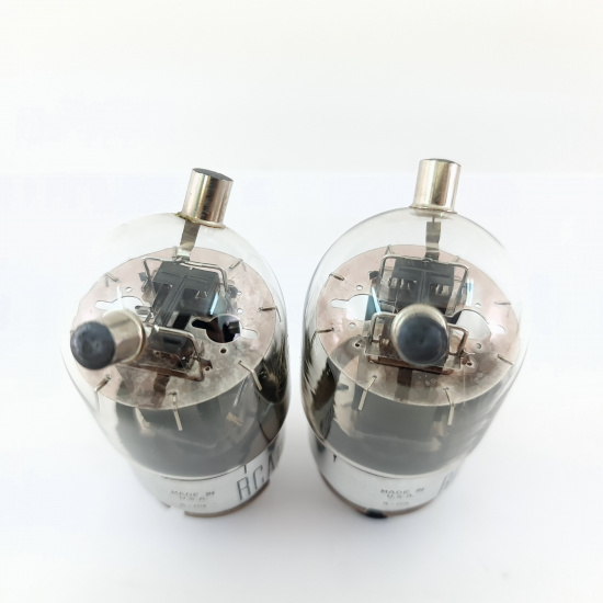 2 X 815 RCA TUBE. 1950s PROD. BLACK...