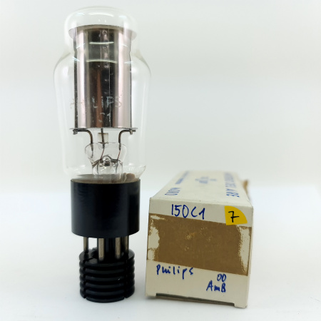 1 X 150C1 PHILIPS TUBE. 1950s PROD. 7. CE1