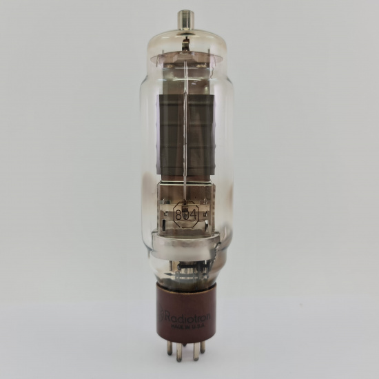 1 X 804 RCA TUBE. 1940s PROD. SQUARE...