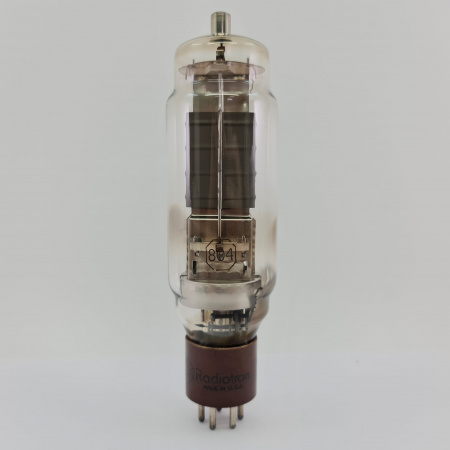 1 X 804 RCA TUBE. 1940s PROD. SQUARE GETTER. 1. CE4