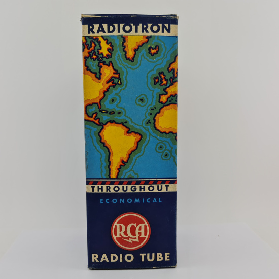 1 X WORLD MAP RCA BOX EDITION. 1940s MANUFACTURED. VERY RARE & UNIQUE PIECE.CE4