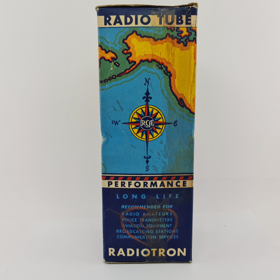 1 X WORLD MAP RCA BOX EDITION. 1940s...