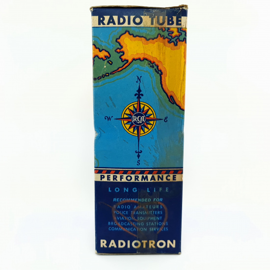 1 X WORLD MAP RCA BOX EDITION. 1940s...