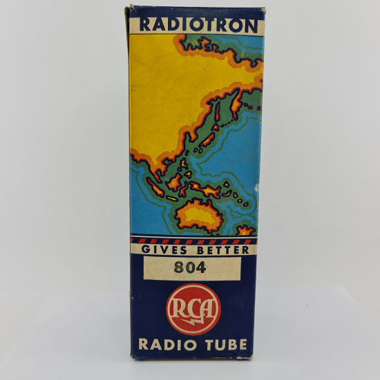 1 X WORLD MAP RCA BOX EDITION. 1940s...