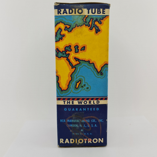 1 X WORLD MAP RCA BOX EDITION. 1940s...