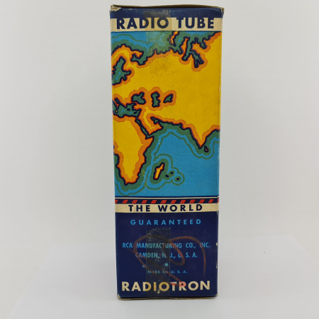 1 X WORLD MAP RCA BOX EDITION. 1940s MANUFACTURED. VERY RARE & UNIQUE PIECE.CE4