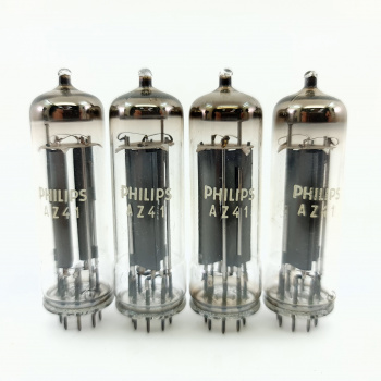 4 X AZ41 PHILIPS TUBE.... 2