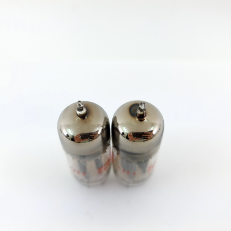 2 X 6463 RCA TUBE. 1960s PROD. D-GETTER. COPPER RODS. MATCHED PAIR. 26. CB398