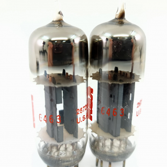 2 X 6463 RCA TUBE. 1960s PROD....