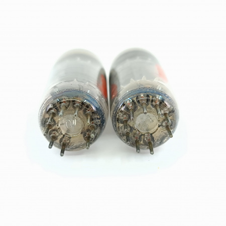 2 X 6463 RCA TUBE. 1960s PROD. D-GETTER. COPPER RODS. MATCHED PAIR. 26. CB398