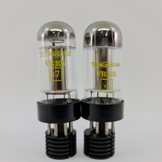 2 X VR105 TUNGSRAM TUBE. HUNGARIAN...