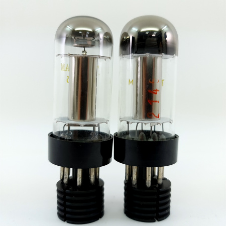 2 X VR105 TUNGSRAM TUBE. HUNGARIAN PROD. PAIR. 29. CB398