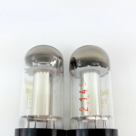 2 X VR105 TUNGSRAM TUBE. HUNGARIAN PROD. PAIR. 29. CB398
